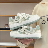 2024 New Board Shoes, Small Fragrant Style, Casual Women's Shoes, Fashionable Thick-Soled Shoes, Small White
