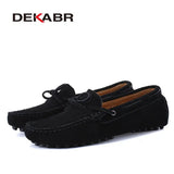 Brand Big Size Cow Suede Leather Men Flats 2021 New Men Casual Shoes High Quality Men Loafers Moccasin Driving