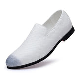 Breakj Men's Shoes New Loafers Pedal Trend Four Seasons Breathable British Business Men's Casual Wear-Resistant Bean