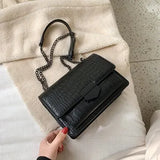 Fashion Stone Pattern Leather Crossbody Bag For Women Sac A Main Female Shoulder Bag Female Handbags And Purses With