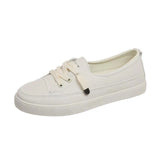 New Summer Style 2023 Trendy Girls' White Shoes Are Fashionable, Simple, Leisure, Travel, Women's Board