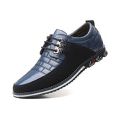 New Oxfords Leather Men Shoes Fashion Casual Slip On Formal Business Wedding Dress Shoes Men Big Size 38-48 Drop