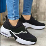 Breakj New Mesh Leisure Cushion Thick-Bottomed Sneakers Large Mesh Shoes Fly-Weaving