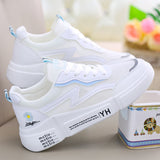 Breakj Net Shoes Female Dad Shoes Women's Summer Breathable Shoes 2025 Spring And Summer Women's Shoes Net Noodles Casual