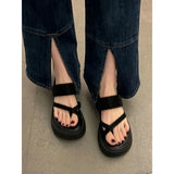 Sandals, Women's Thick Soles, Sandals, Slippers, Fairy Style, 2023 Summer Internet Celebrities, Socialite Beach