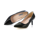 Breakj And Size High Heel Women's Shoes Simple Pointed Thin With Spring And Autumn Single Shoes