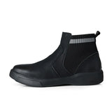 New Winter Men's Chelsea Boots Fashion Casual Leather Ankle Boots High Quality Male Motorcycle Boots Big Size Free
