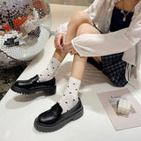 35 43 Lolita shoes 2022 NEW JK uniform leather shoes Women vintage Mary Jane shoes College girls shoes Students platform
