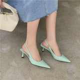 Breakj Summer New Korean Version Of Web Celebrity Ins Most Popular Pointed Shallow High Heels With Single Shoes
