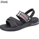 Air Cushion Sandals Men's Summer 2023new Casual Soft Bottom Non-slip Sports Outer Wear Dual-use Sandals and