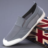 Breakj Summer New Men's Canvas Shoes Can Beperilable Light Casual Shoes One Foot Pedal Men's Shoes Old Beijing Cloth