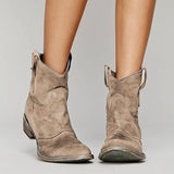 Breakj 24 Years Of Autumn And Winter New Products Comfortable Low With 40-43 Large Code Low-Cush Lady Boots Tide
