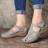 Retro Roman Sandals Gladiator The New Shoes For Women Non-Slip Walking Casual Shoes Vintage Sandals Female Sandalias