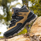 Breakj Men's Shoes Autumn 2025 New Ride Sports To Help Outdoor Retro Mountaineering Thick Bottom Anti-Slip Wear Short
