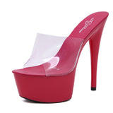 Breakj Autumn Night Club Sex Women's Shoes Waterproof Platform Roman Fish Mouth Lady Ultra High Heel