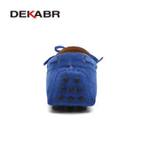 Brand Big Size Cow Suede Leather Men Flats 2022 New Men Casual Shoes High Quality Men Loafers Moccasin Driving
