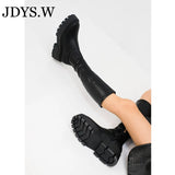 Breakj Martin Boots Red Rider Boots High Boots Thick Bottom Chelsea