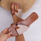 Breakj Summer Women's New Fashion Sandals Beach Wear Anti-Slip Flat Bottom Cool