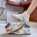 Top Women's Sneakers Off White Shoes Female Fall 2021 New Tide Breathable Student Board Shoes Korean Increase Casual