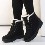 NEW Women Boots Winter Ankle Boots for Women Winter Shoes Female Snow Boots Botas Mujer Warm Plush Shoes Woman Plus Size