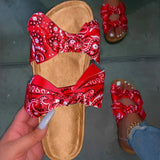 Sandals Platform Retro Shoes Woman 2021 Fashion Female Shoes Summer Bow Sandals Shoes Women Flip Flop Chaussures