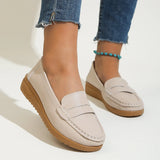 Doudou Shoes For Women In Summer 2023 Round Head Flat-Bottomed Simple Casual Mother