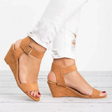 Breakj Sandals New Slopes And Buckle Sandals Women Wish New Big-Size