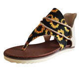 Breakj Spring And Summer New Plus Size 44 Sandals Women's Lightweight Flat