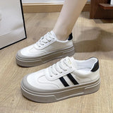 Small White Shoes Women's 2024 Spring New Fashion Light Leisure Sports Board Shoes Student