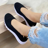 Handmade Solid Color Women Shoes Classic Casual Flat Heel Shoes Comfortable Non-slip Fashion Zapatos De Mujer