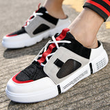 Summer Breathable Net Cloth Men's Shoes With All Kinds Of Personality Korean Version Trend Students Half Put On Lazy Casual