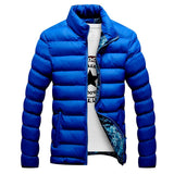 New Autumn Winter Jackets Parka Men Warm Outwear Casual Slim Mens Coats Windbreaker Quilted Jackets Men