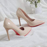 New 2020 Bed High Heels Fun One-time Sexy High Heels Bed Foot Fetish Alternative Passion Sexy Red