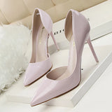 Pumps Concise High Heels Fashion Solid Women Shoes Bridal Wedding Shoes Ladies Pumps Shoes Red