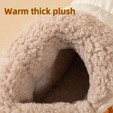 2023 New Warm Snow Boots for Women Waterproof Women's Winter Boots Thick Bottom Plush Lining Cotton Padded Shoes