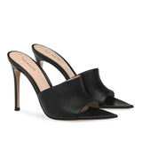 Spring Style Ladies' Pointed High-Heeled Muller Slippers Large-Size