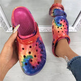 sandals 2021 Summer Sandals Hollow Out Breathable Beach Slippers Flip Flops EVA Men and Women Couple's Porous