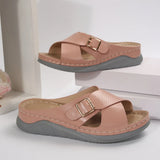 Breakj Summer New Sloped Sandals Type Beach Sandals Women's Large Size Women's