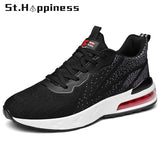 Summer New Men Sneakers Fashion Breathable Mesh Casual Lace Up Sport Shoes Outdoor Lightweight Running Shoes Big