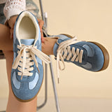Derain Shoes 20255 New Round Head With Flat-Bottomed Small White Shoes Low-Top Sports