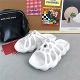 Thick-Soled Slippers Women 2021 Summer Men Fashion Beach Slippers Soft EVA Indoor Non-Slip Slippers Open-Toed