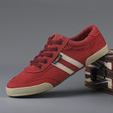 Breakj The Autumn Of 2025, The New Men's Low-Help Canvas Shoes Korean Version Of The Classic Student Casual Shoes Flat-Soled With Breathable Board