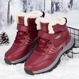 Sale Anti-skid Men Snow Boots Stylish Casual Quality Unisex High Shoes Winter Plush Warm Lined Sneaker Outdoor Soft