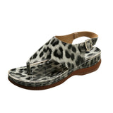 Breakj Platform Sandals Spring / Summer 2024 New Round-Headed Platform Casual Toe Buckle Sandals On The