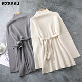 warm chic oversize Sweater Pullover Women winter autumn Female 2021 sweater loose long sleeve casual sweater with