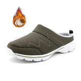 o'clock Large Size Men Casual Mules Super Light Mesh Breathable Male Flats Shoes Outdoor Wear-resisting Slip-on