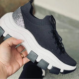 2021 New Sock Sneakers Plaform Slip On Breathable Kniting Casual Women Shoes Good Quality Light Mesh Walking