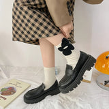platform shoes School Uniform shoes Jk Student Shoes Girls Women Lolita shoes Girl Round Toe lolita mary janes Vintage