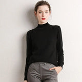Sweater 2020 New O-neck Female Long-sleeved Knitted Pullover Jumper Pull Femme Clothes White Slim Thin Casual