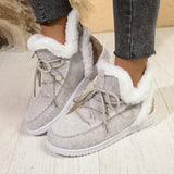 Breakj Snow Boots Women 2025 Winter New Warm And Anti-Slip In Add-On Cotton Boots With Waterproof And Tuff